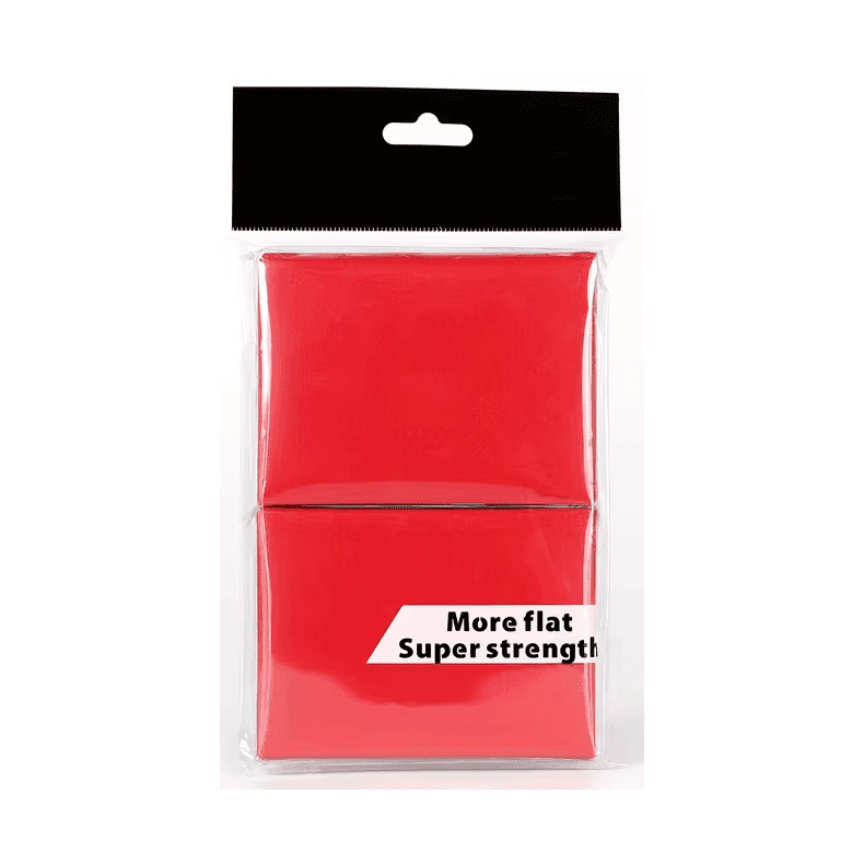 Standard Matte Red Sleeves (100 Pack)